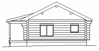 Fundy Cottage log cabin plan