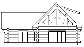 Log home plan
