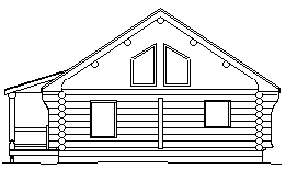 Berwick Log home plan